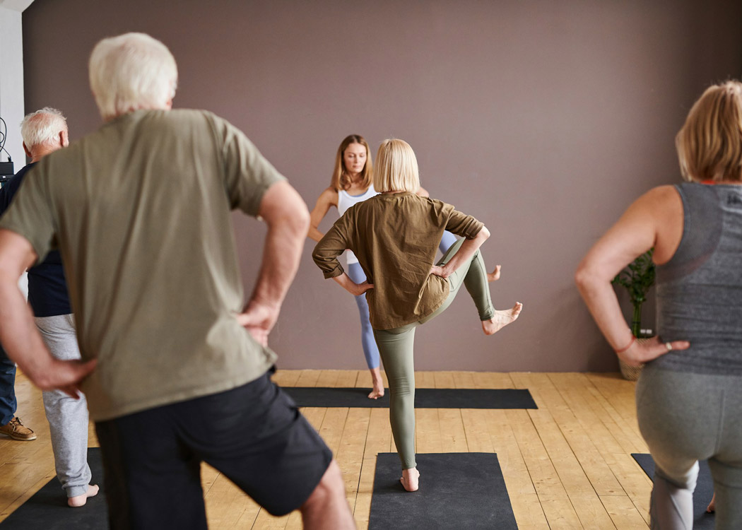 senior workout class