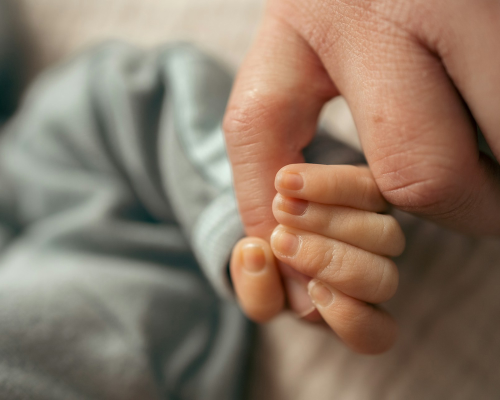 baby hand